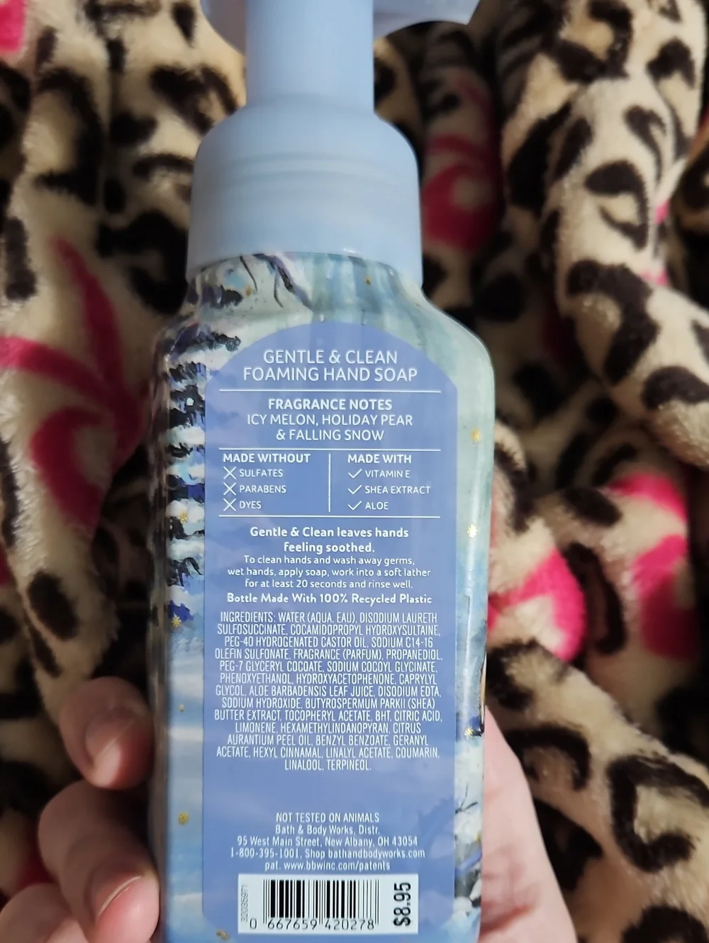 Bath & Body Works Fresh Sparkling Snow Hand Soap
